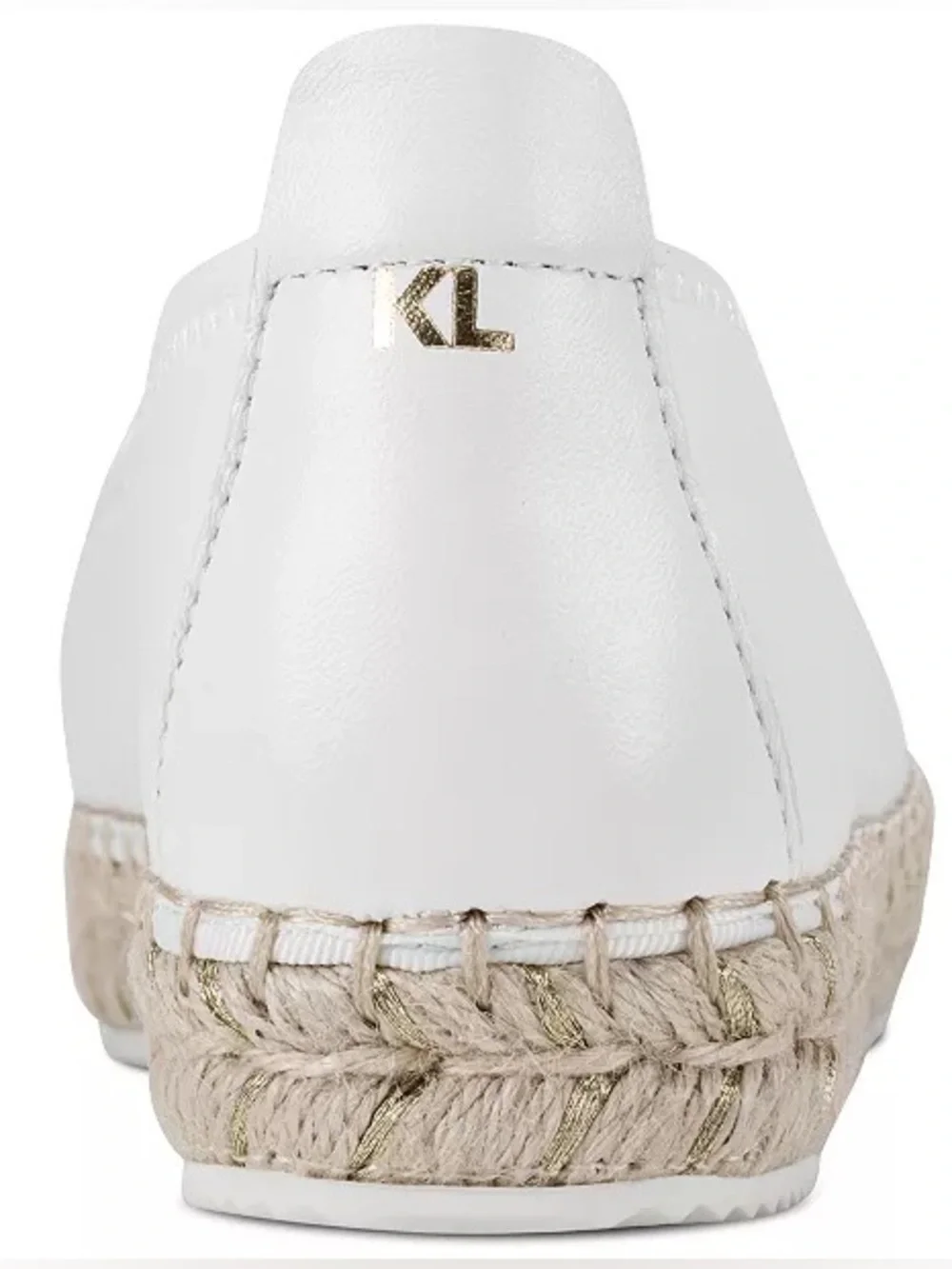 Karl Lagerfeld Women's Michaela Bonjour Slip-On Espadrilles Flats